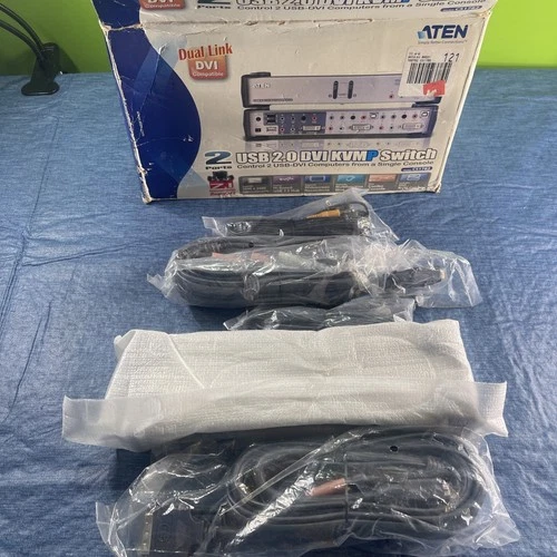 ATEN MasterView (CS1782) 2-Ports External KVM / audio / USB switch