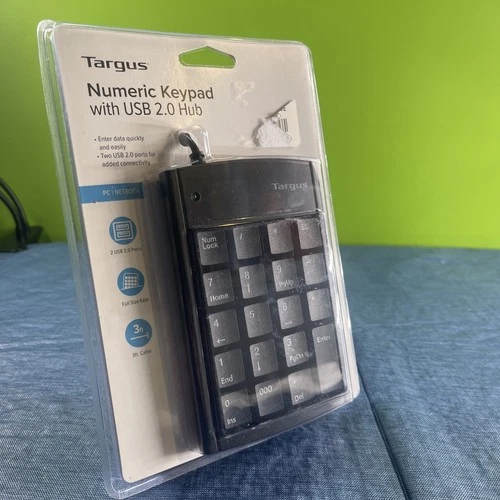 Targus PAUK10U Numeric Keypad with USB 2.0 Hub